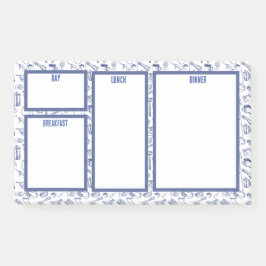 Målplaneringsanteckningar för Camping Resa-familje Post-it Block