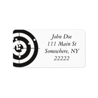 Målpraxis Adressetikett