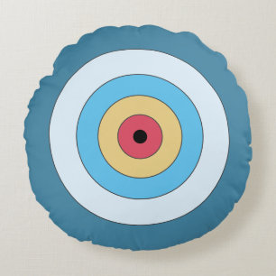 Målrunda fyllning rund kudde