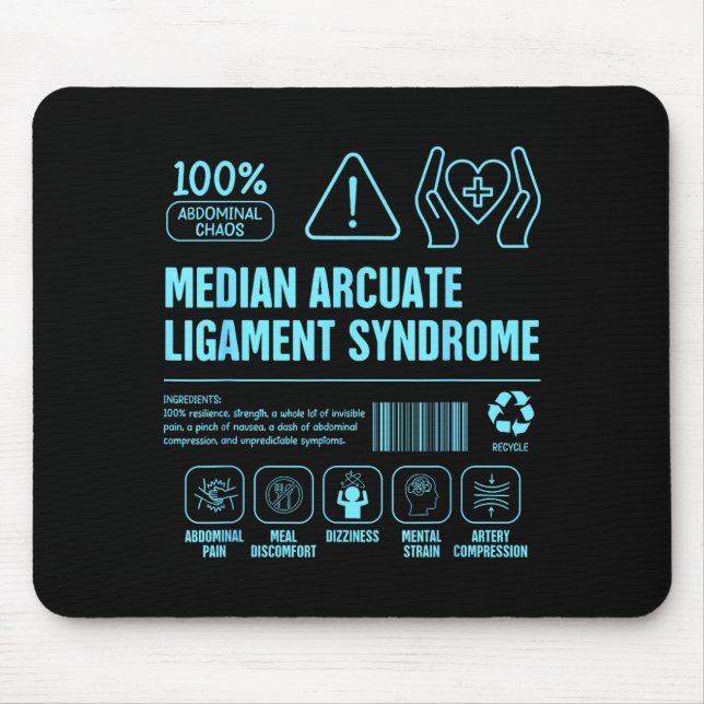 Mals medvetenhet median arcuate ligament syndrom musmatta (Framsidan)