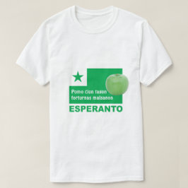 Malsanon för forturnas för Esperatnto/"Pomo T Shirt