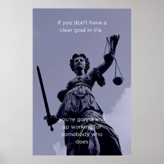 Målsättning Motivational Wall Art Art Poster