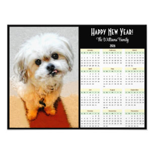 Malshi 2026 Kalender Fototryck