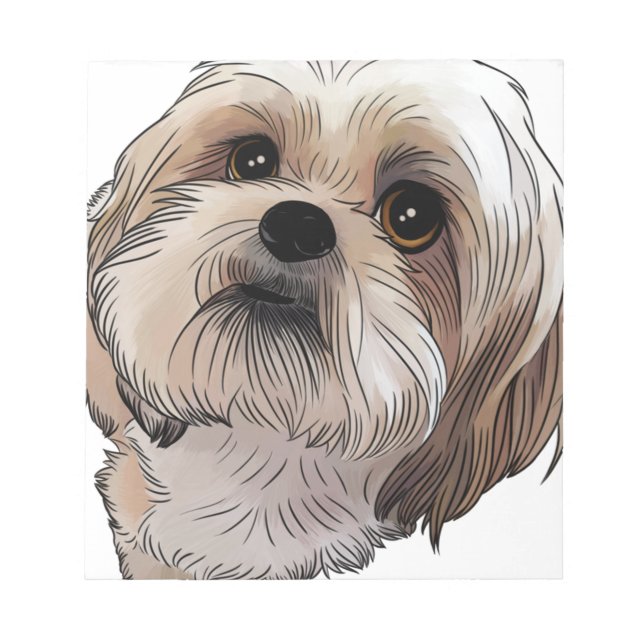 Malshi Mal-shi Anteckningsblock (Framsida)