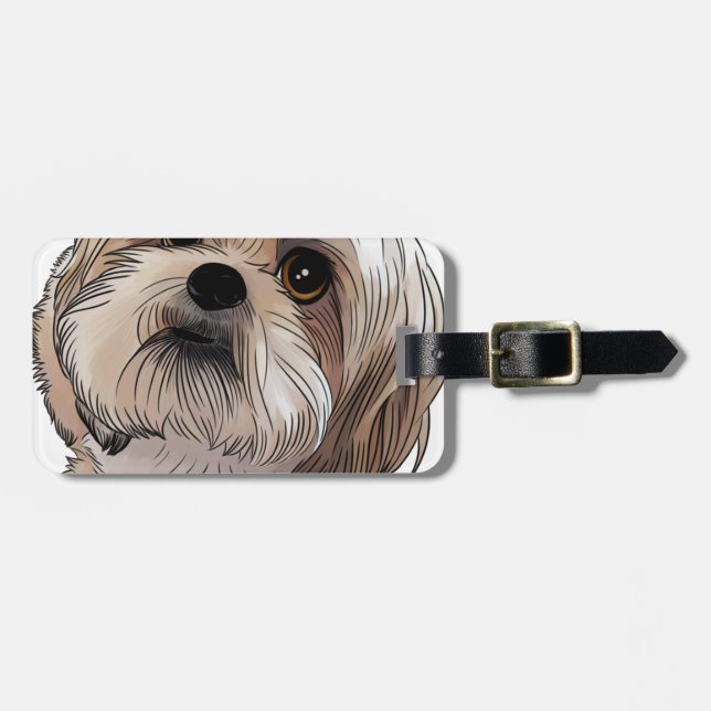 Malshi Mal-shi Bagagebricka (Horisontell Framsida)