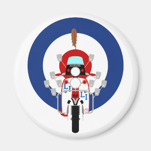 Målskoter för mod magnet