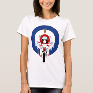 Målskoter för mod t shirt