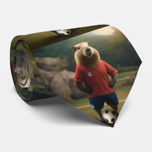 "Målskytt: Capybara-fotbollsstjärnan" Slips