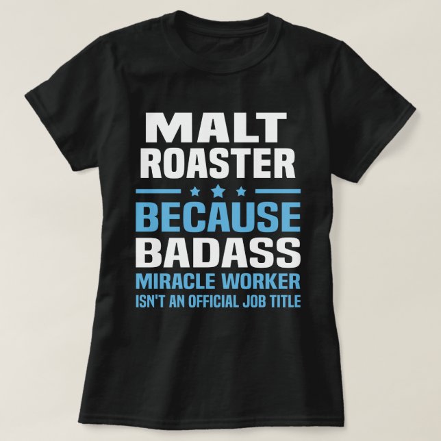 Malt Roaster T Shirt (Design framsida)