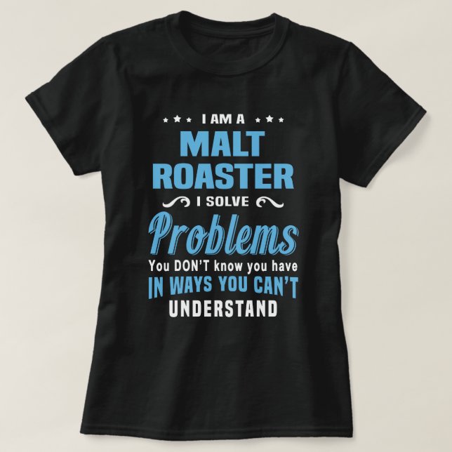 Malt Roaster T Shirt (Design framsida)