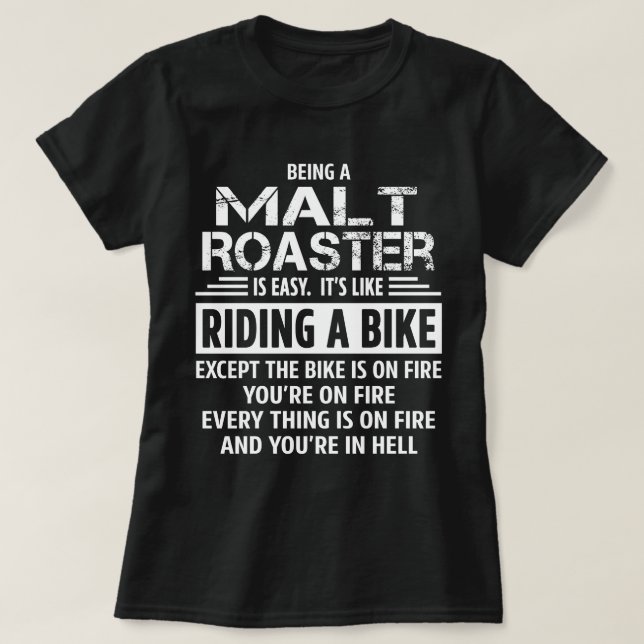 Malt Roaster T Shirt (Design framsida)