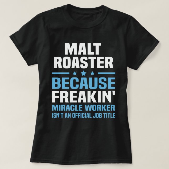 Malt Roaster T Shirt (Design framsida)