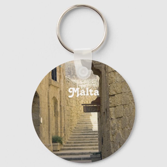 Malta Alleys Nyckelring (Framsida)