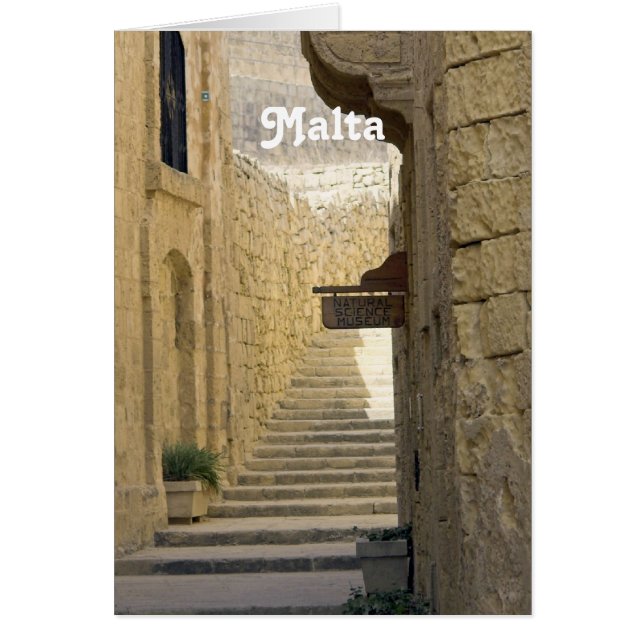 Malta Alleys OBS Kort (Framsidan)