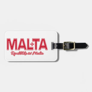 MALTA-anpassningsbarnas bagagemärke Bagagebricka