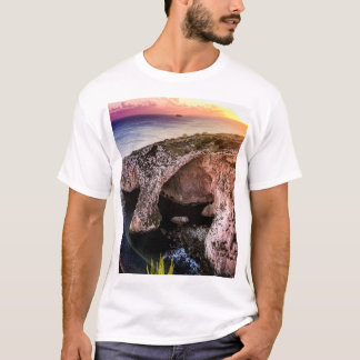 Malta, blå Grotto  T Shirt