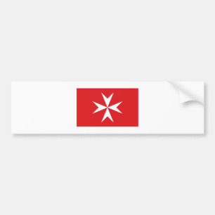 Malta borgerlig ensign bildekal