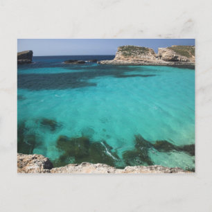 Malta, Comino Island, Blue Lagoon Vykort