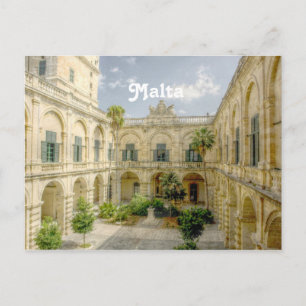 Malta Courtyard Vykort