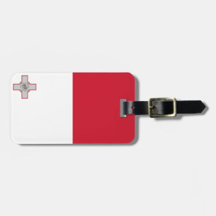 Malta flagga bagagebricka
