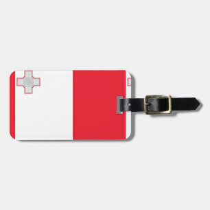 Malta Flagga Bagagebricka