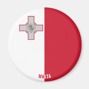 Malta Flagga Charming Patriotic Magnet