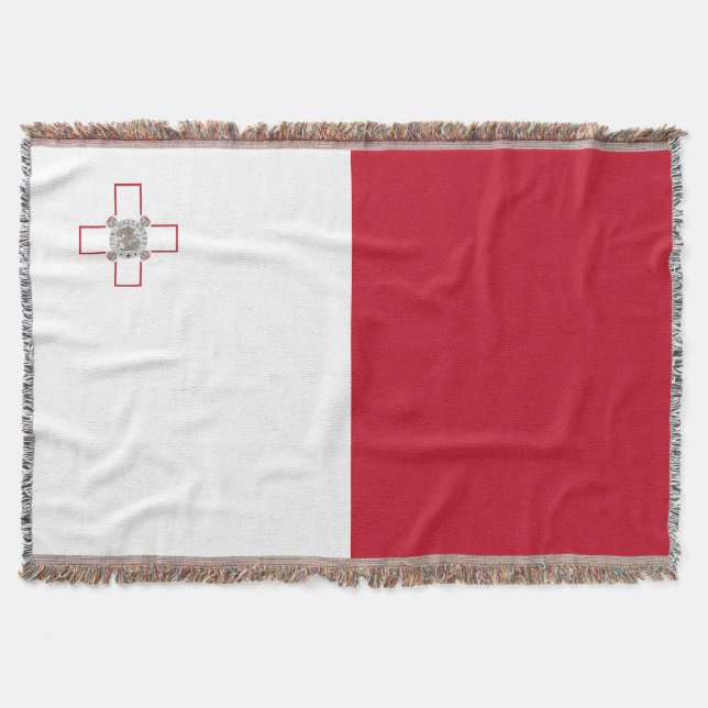 Malta flagga filt (Framsidan)
