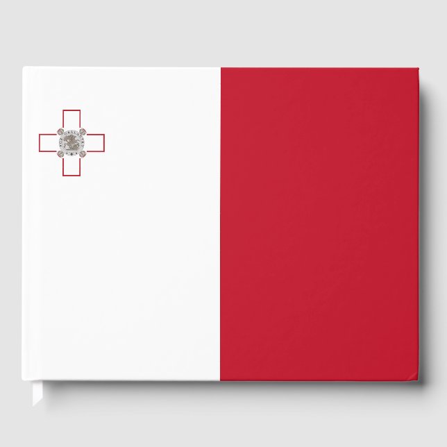 Malta flagga gästböcker (Framsida)