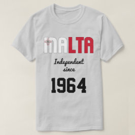 Malta Flagga Independence Firande T Shirt