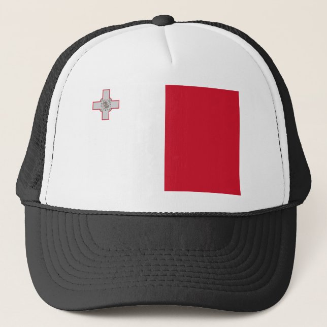 Malta Flagga Keps (Framsida)