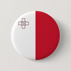 Malta flagga knapp