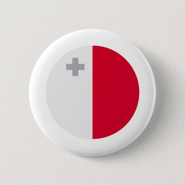Malta Flagga Knapp (Framsida)