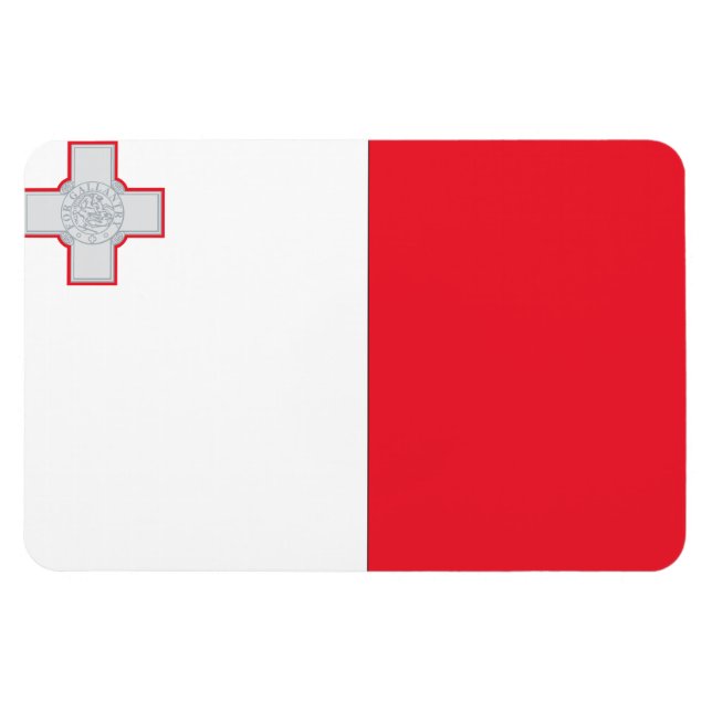 Malta Flagga Magnet (Horisontell)