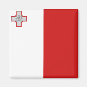 Malta Flagga Magnet