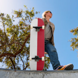 Malta flagga mini skateboard bräda 18,5 cm