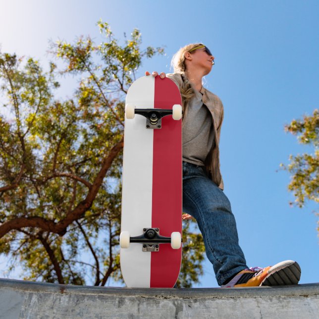 Malta flagga mini skateboard bräda 18,5 cm (Utomhus 1)