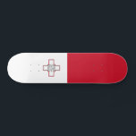 Malta Flagga Mini Skateboard Bräda 18,5 Cm<br><div class="desc">Patriotic flagga av Malta.</div>
