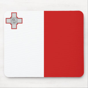 Malta flagga Mousepad Musmatta