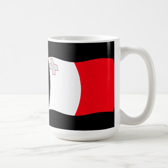 Malta Flagga Mugg (Höger)