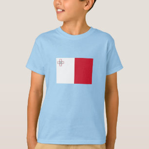 Malta flagga t shirt