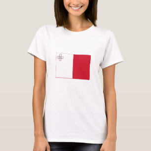 Malta Flagga T Shirt