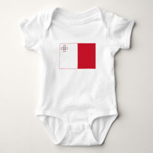 Malta flagga t shirt