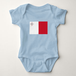 Malta flagga t shirt