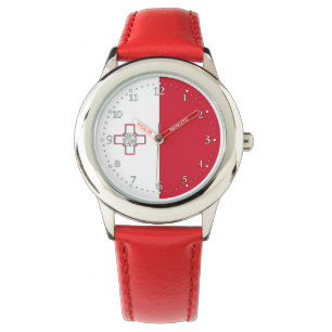 Malta Flagga Watch Armbandsur