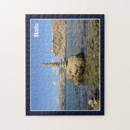 Malta Għajn Tuffieħa Bay Mediterranean Sea Shore Pussel