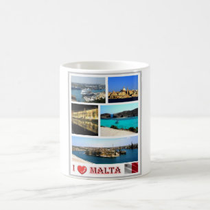 Malta - I Kärlek - Kaffemugg