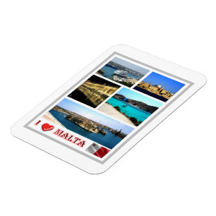 Malta - I Kärlek - Magnet