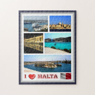 Malta - I Kärlek - Pussel