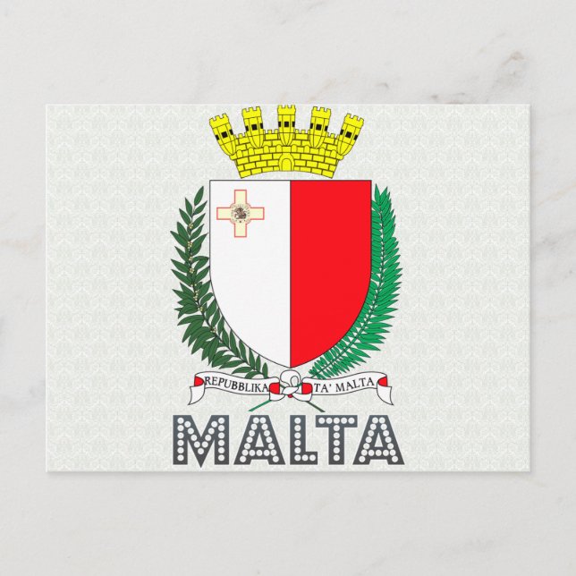 Malta Jackar om Arm Vykort (Framsida)