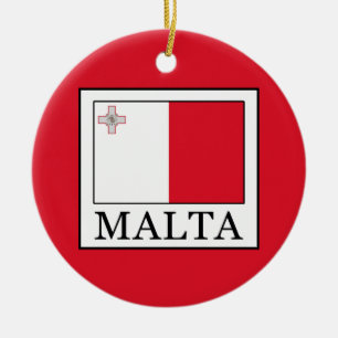 Malta Julgransprydnad Keramik